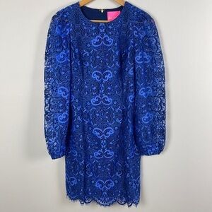 Lilly Pulitzer Georgi Long Sleeve Lace Dress. Size 4.